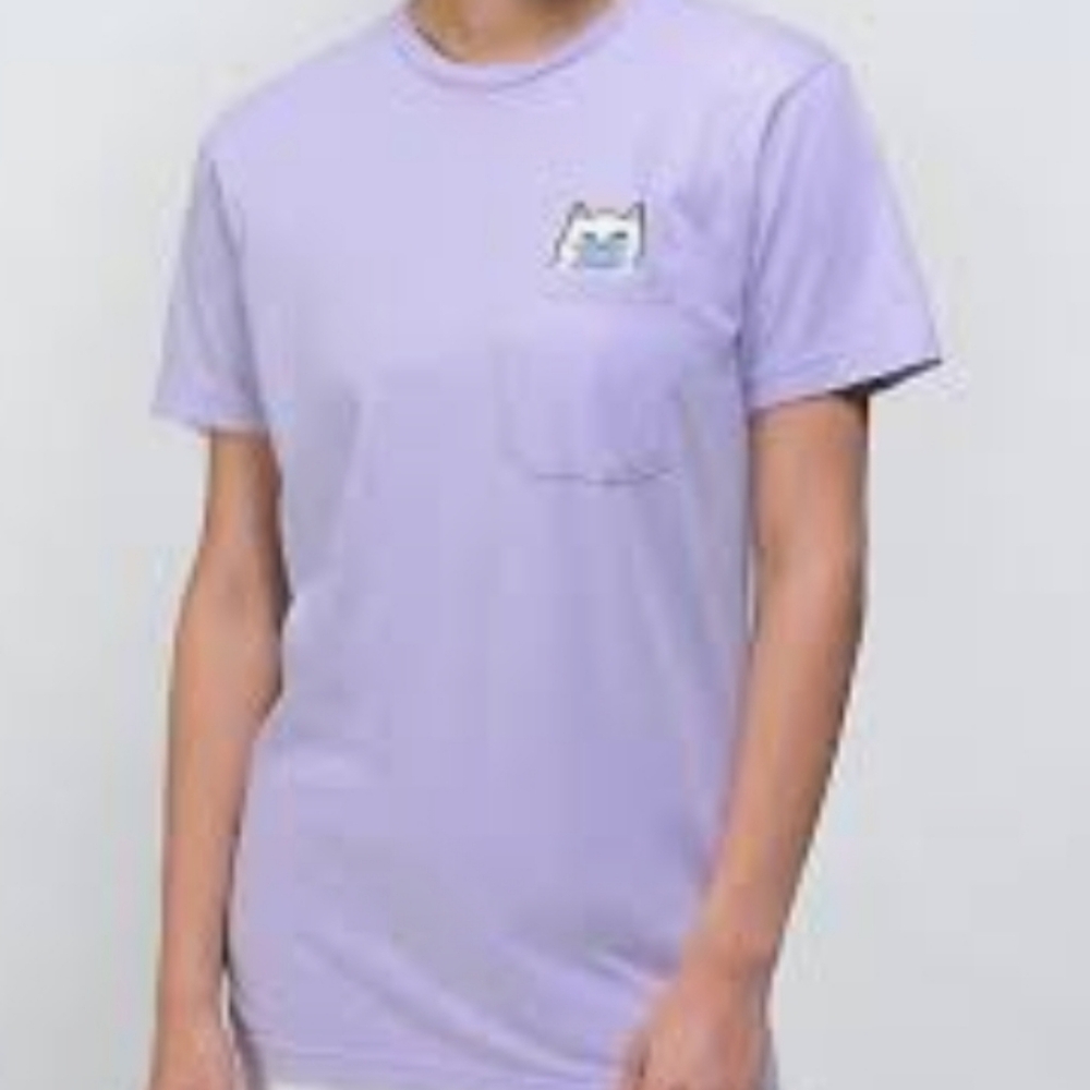 RIPNDIP Mummy Nerm Purple Pocket T-Shirt Women's Large Casual‎